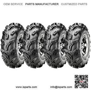 Front 24x8-12 and Rear 24x10-11 6-Ply ATV Tire Set