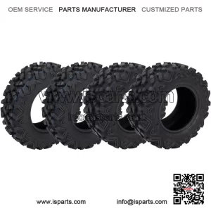 Front 25x8-12 and Rear 25x10-12 6 Ply ATV UTV Tyre Set