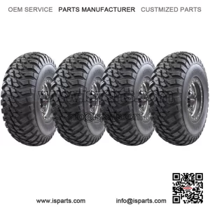 Front 25x8-12R and Rear 25x10-12R 10 Ply ATV Tyre Set