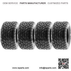 Front 25x8-12 and Rear 25x10-12 6 Ply ATV UTV Tyre Set (A021)