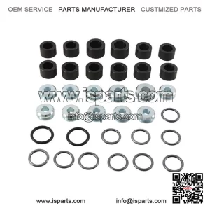 Rear Independent Suspension Bushing Only Kit for Polaris Ranger 1000 XP Crew 18-21
