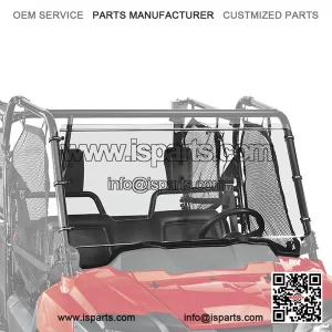 Flip Windshield for Honda Pioneer 700 SXS Off Road UTV