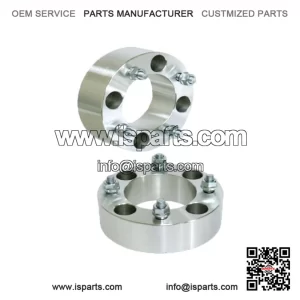 4x110 12x1.25mm 1 Inch Wheel Spacer Pair for SXS UTV ATV Quad Bike