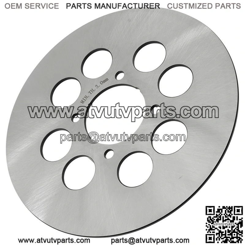 For Yamaha Raptor 660R 2001-2005 Rear Right Brake Disc with Brake Pads and Bolts - Image 3
