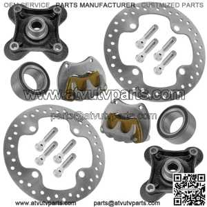 For Suzuki LT-Z400 LTZ400Z Quadsport Z400 2003-14 Front Caliper Brake Disc Pad