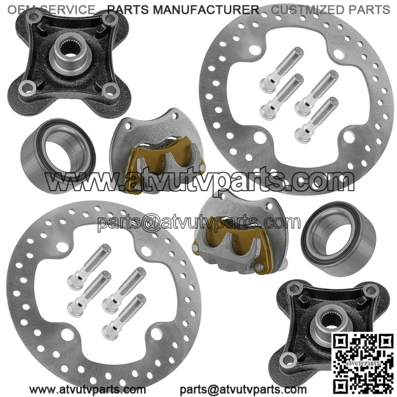 For Suzuki LT-Z400 LTZ400Z Quadsport Z400 2003-14 Front Caliper Brake Disc Pad