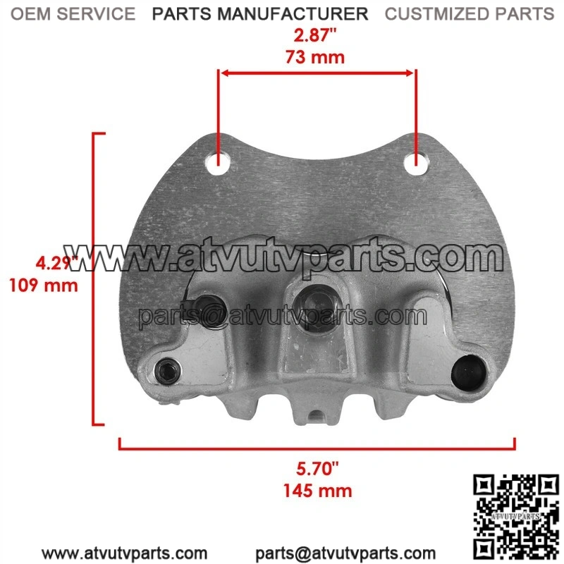 For Suzuki LT-Z400 LTZ400Z Quadsport Z400 2003-14 Front Caliper Brake Disc Pad - Image 2
