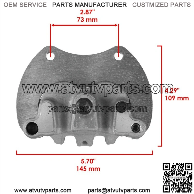 For Suzuki LT-Z400 LTZ400Z Quadsport Z400 2003-14 Front Caliper Brake Disc Pad - Image 3