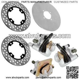 Fits Polaris Sportsman 500 4x4 1998-2002 Rear Brake Caliper With Disc Rotor With Pads