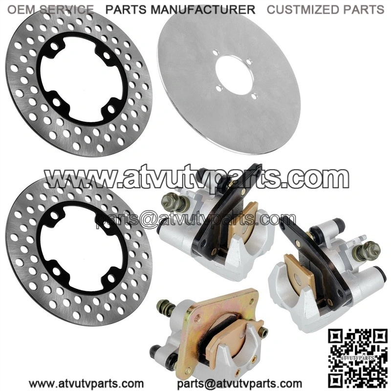 Fits Polaris Sportsman 500 4x4 1998-2002 Rear Brake Caliper With Disc Rotor With Pads