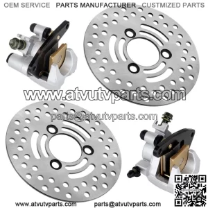 For Yamaha Rhino 700 YXR700 4X4 2008-13 Front Left Right Brake Caliper Disc Pads