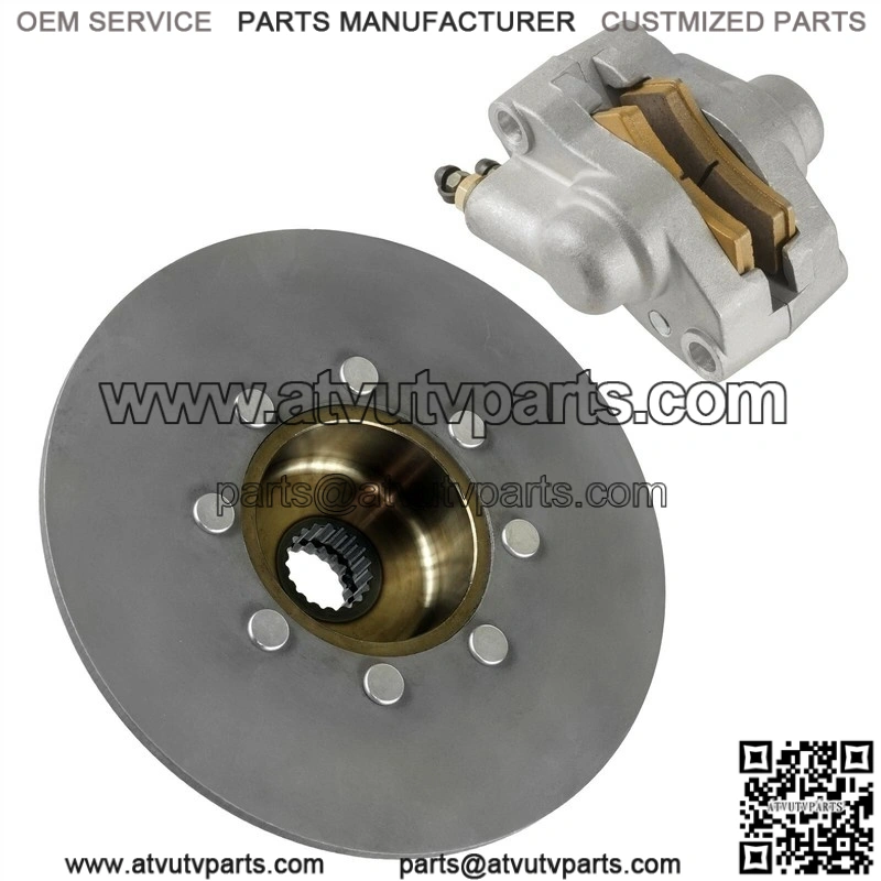 For Yamaha Viking 700 YXM700 EPS 2014-26 2x Front Rear Brake Disc Rotor With Bolts