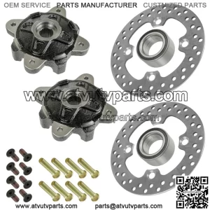 For Polaris RZR XP 4 900 EFI 2013 Wheel Carrier Disc and Bearing With Bolts