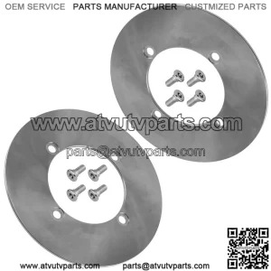 For Polaris RZR 800 S 2012-2014 Front Wheel Hub and Brake Disc Rotor Kit