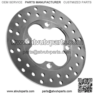 Fits Honda Rancher 420 TRX420FPE 4x4 ES 2009-13 2 Front Brake Disc Rotor With Pads