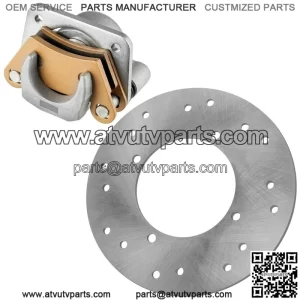 For Polaris Ranger 500 2x4 2006 2007 Rear Left Brake Caliper With Disc With Pads