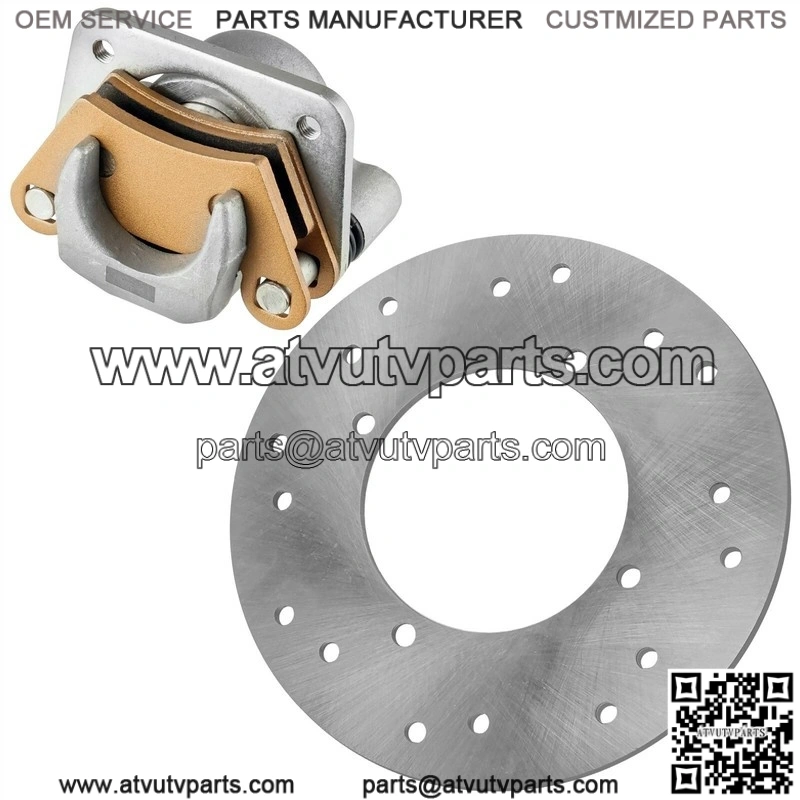 For Polaris Ranger 500 2x4 2006 2007 Rear Left Brake Caliper With Disc With Pads