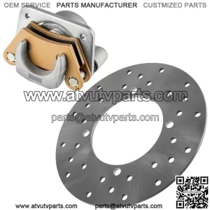 Can-Am Rear Brake Disc Rotors 705601511 715900381 715900382 With Brake Pads