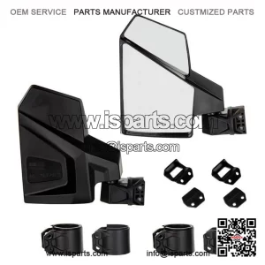 Side Mirror Pair for Vehicle Protection for SXS Off Road UTV