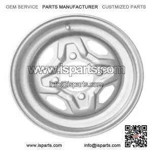 Silver Steel ATV UTV Quad Bike Rim (14x8, 4x156, +63.5)