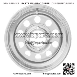 Silver Steel ATV UTV Quad Bike Rim (14x8, 4x137, +32.7)