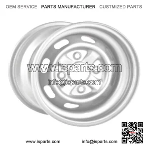 Silver Steel Rim for ATV UTV Quad Bike - IRS (12x7.5, 4x110, +41)
