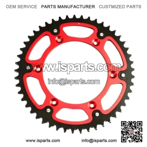 Red Stealth Rear ATV UTV Sprocket for Gas Gas WILD HP 450 Quad (2004-2006)
