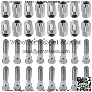 Polaris RZR XP 1000 / RZR XP 4 1000 2014-2021 Front/Rear Wheel Lug Nuts & Bolts