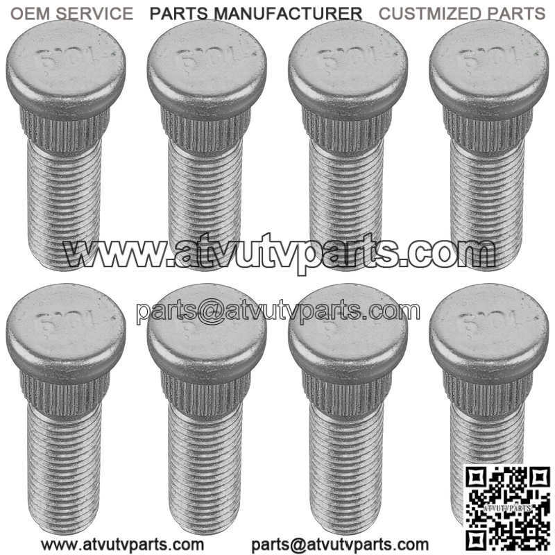 Polaris 7519753 , 7519128 8 Front or Rear Hub Stud - Image 3