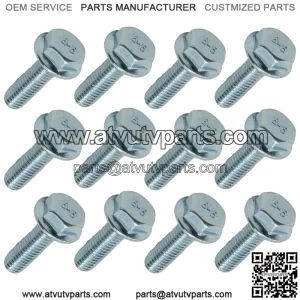 Polaris RZR Ranger Sportsman Hawkeye M6 X 1.0 / Qty 12 7518529 Bolt Screw