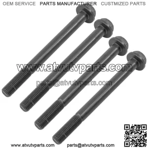 Polaris 7518566 7519365 M10-1.25 x 122 mm Hex Flange Bolts Screw