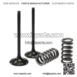 Steel Valve Exhaust Kit for Yamaha YFZ450 (2004-2008) and YFZ450R (2009-2023)