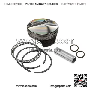 Standard Size Piston Kit for Kawasaki KFX400 and Suzuki LT-Z400 (90mm, 12.2:1)
