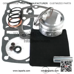 Standard Size Piston Kit for Honda ATC185, ATC200, ATC200X, TRX200 (65mm, 10.25:1)