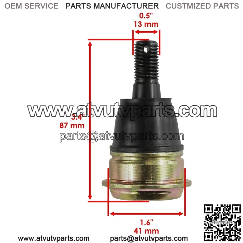John Deere Xuv Gator 625I 825I Gas 2 Front Knuckle Lower Upper Ball Joint - Image 2