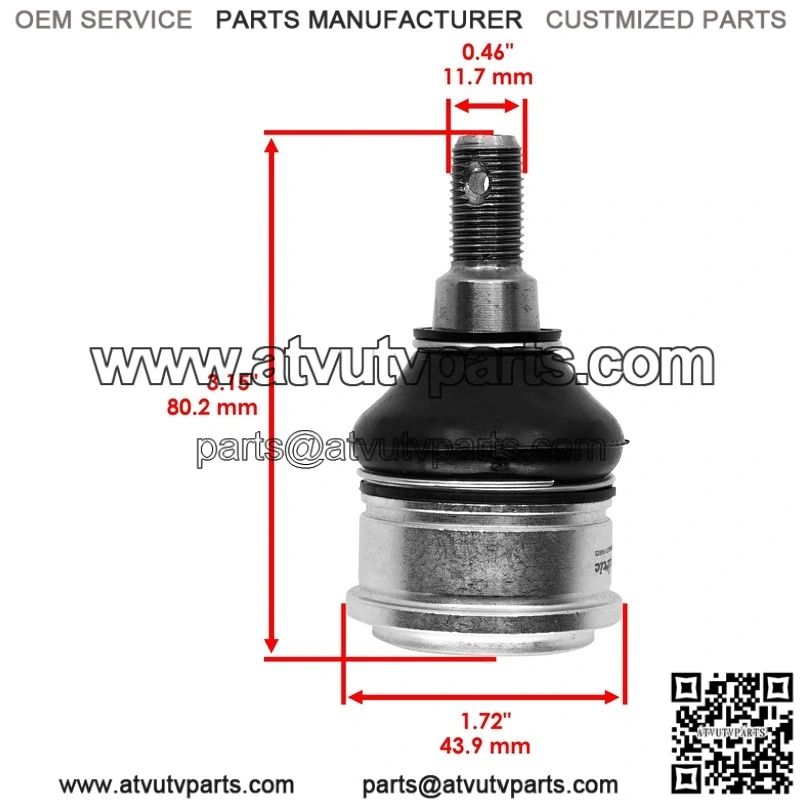 Honda Big Red 700 MUV700 2009-2013 Front Lower Ball Joint - Image 2