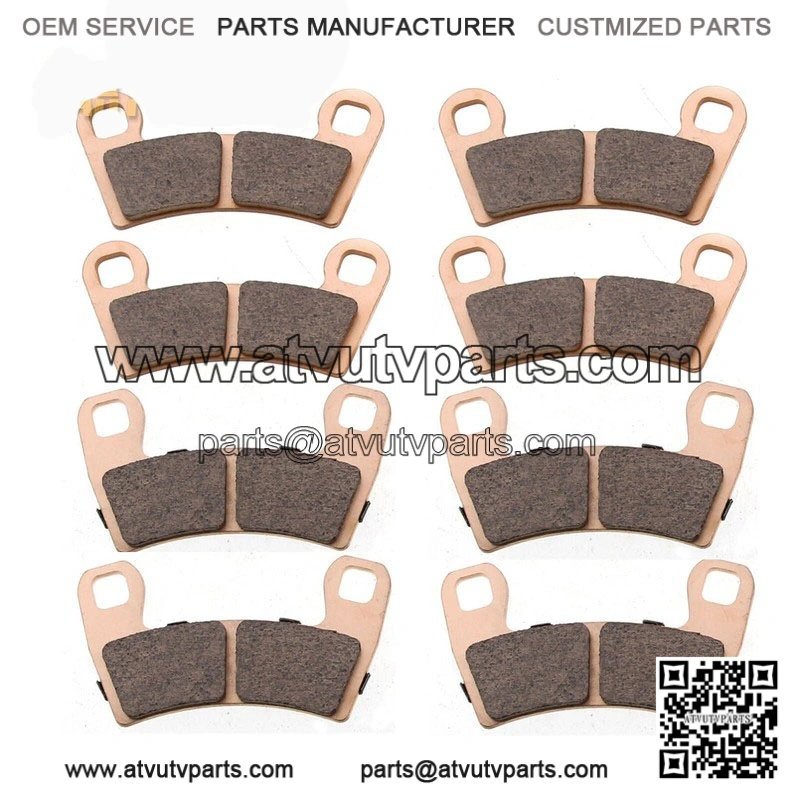 Sintered Front & Rear Brake Pads for Polaris RZR 900 Trail XC Edition EPS (2015-2020) | Fr+R Brake Set