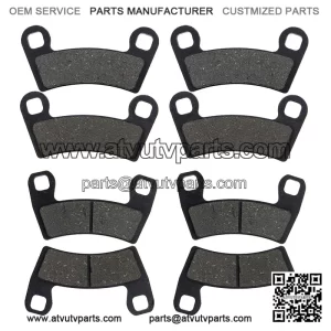 Brake Pads Set for Polaris RZR 900 S & 900 (60 INCH) 2015-2019 | Front and Rear Razor Replacement