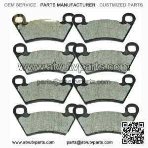 Front & Rear Brake Pads for 2011-2014 Polaris Ranger 500 Midsize 4x4 | 2012 & 2013 Models