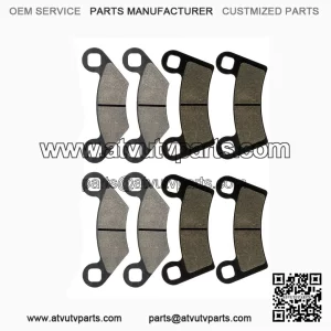 Complete Brake Pad Set for Polaris RZR 800 EFI (2008-2014) | Front and Rear Replacement Pads