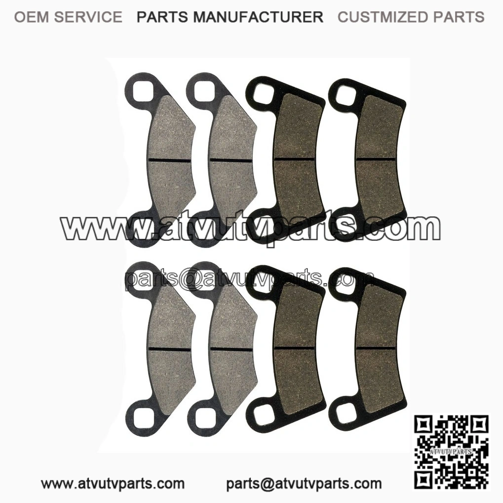Complete Brake Pad Set for Polaris RZR 800 EFI (2008-2014) | Front and Rear Replacement Pads