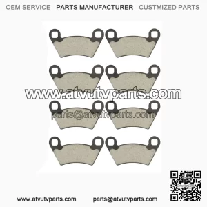 Brake Pads Set for Polaris Ranger XP 700 4x4 & 6x6 EFI (2005-2007) | Front and Rear Replacement