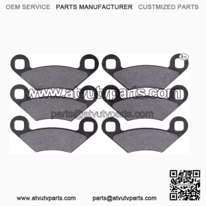 Front and Rear Brake Pads for Polaris Sportsman 400, 450, 500, 550, 570, 800, 850 & Scrambler | Multi-Model Fit