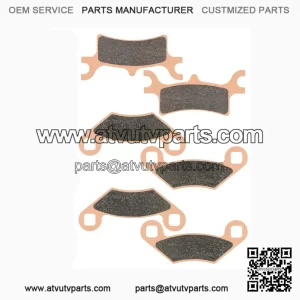 for Polaris Sportsman 700 Mv7 2004 2006 Sintered Front & Rear Brake Pads