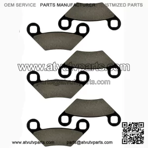 Front Rear Brake Pads for Polaris Sportsman 550 EFI Eps Touring 2010-2014