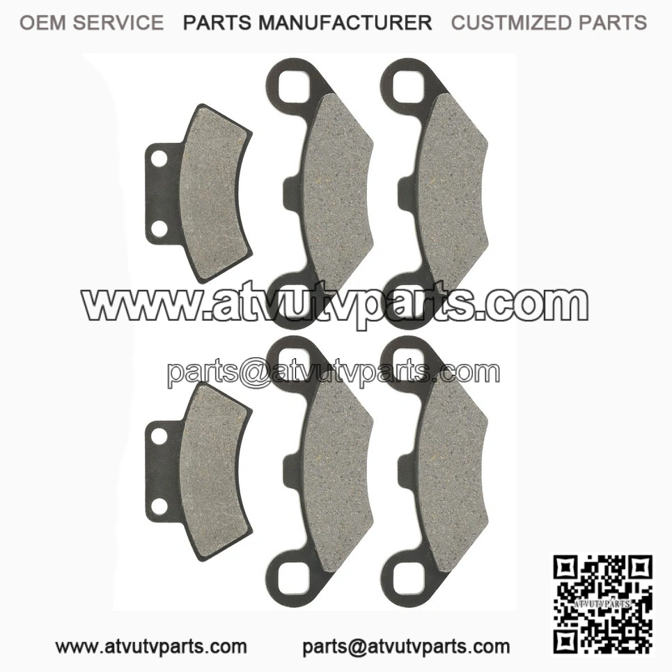 Front Rear Brake Pads for Polaris Sportsman 500 1996 1997