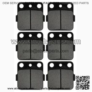 Front & Rear Brake Pads for Honda TRX300EX Fourtrax 300Ex 1993-2008