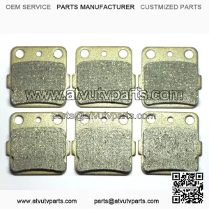 Front Rear Brake Pads For  ATV YFM 660 Raptor RN/RP/RPB/RR/RS/RT 2001-2005