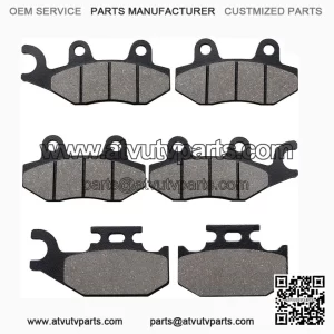 Brake Pads Front & Rear for 660 4x4 2004-2007 450 4x4 2006-2009 700 700R 20