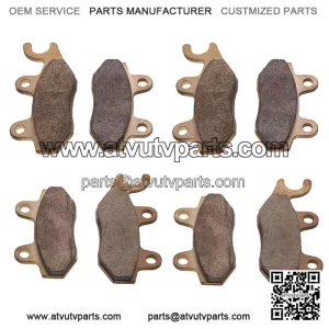 Brake Pads for  Rhino YXR700 4X4 2011-2013 Front and Rear by Race-Driven